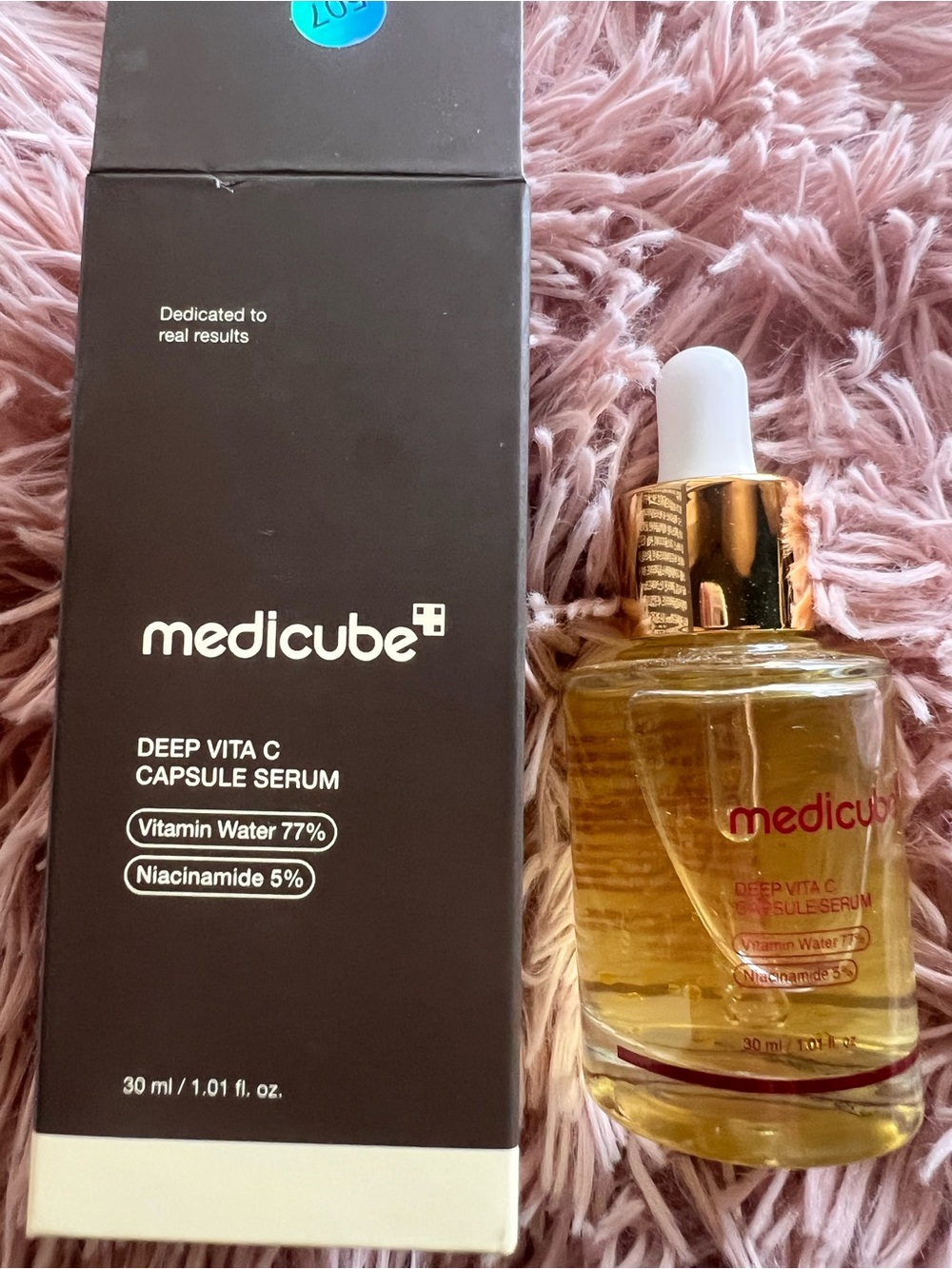 NIB Medicube Deep Vita C Capsule Serum - Golden Vitamin C Facial Serum